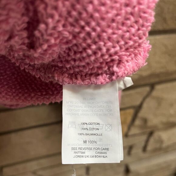 Madewell Miles Mainstay Sweatshirt Cozy Heather Petal Pink Large Cotton - Picture 5 of 9